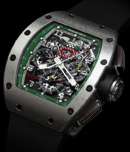 Richard Mille Replica Watch RM011 Le Mans Classic Green